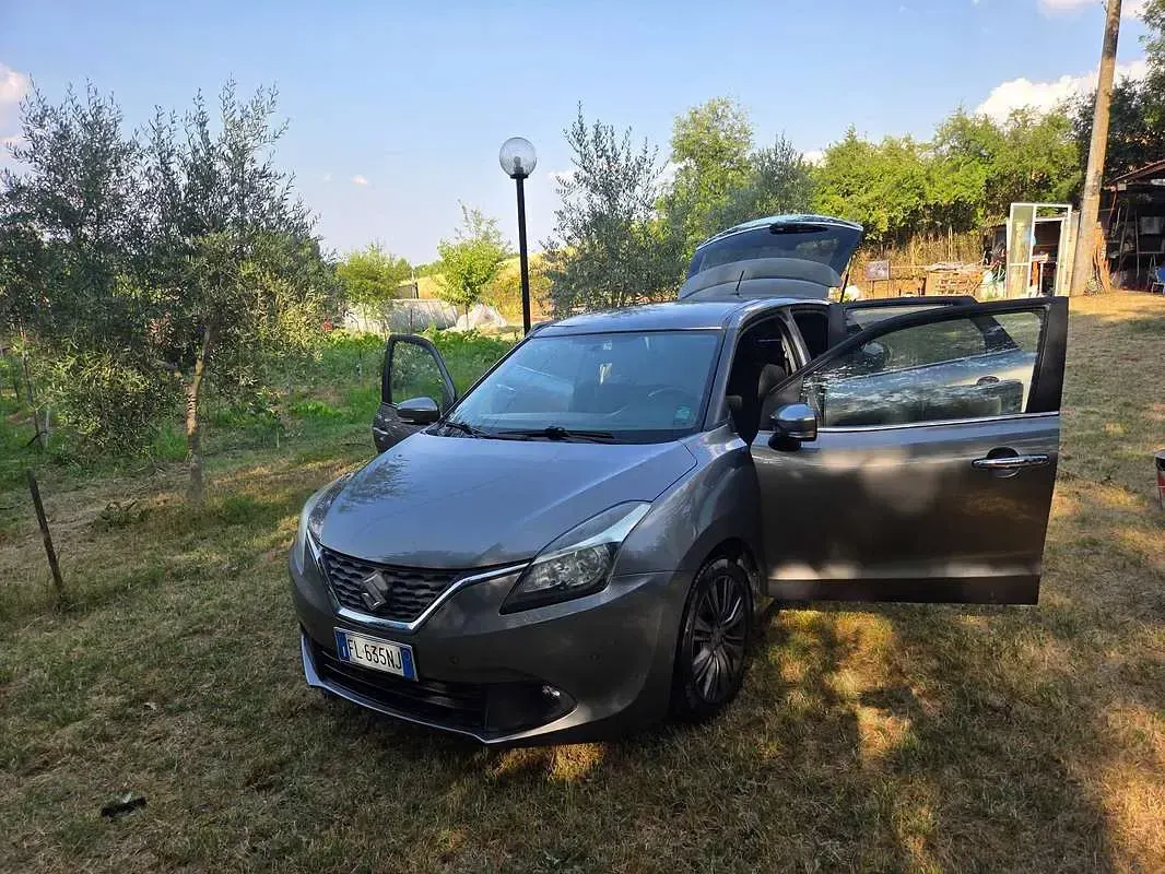 Usata Suzuki Baleno 90 CV (66 kW) 2017 Grigio Utilitaria