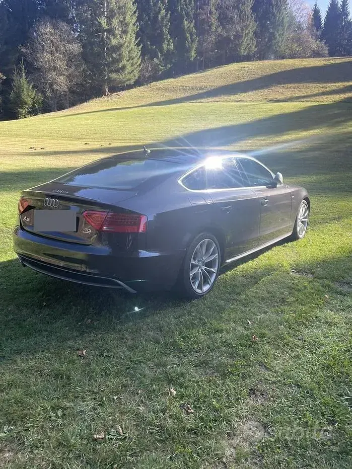 Usata Audi A5 190 CV (139 kW) 2015 Nero Coupé