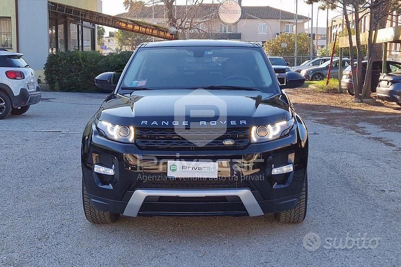Usata Land Rover Range Rover evoque Dynamic 150 CV (110 kW) 2014 Nero SUV
