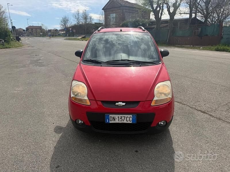 Usata Chevrolet Matiz SE 51 CV (37 kW) 2007 Rosso Utilitaria
