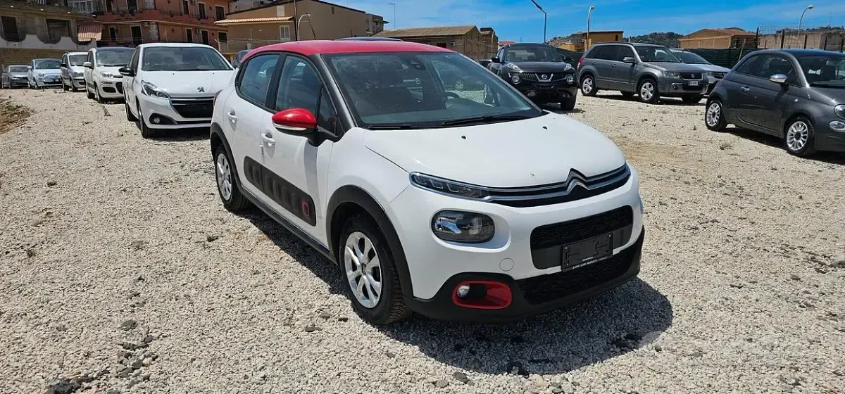 Usata Citroën C3 Shine 75 CV (55 kW) 2017 Bianco Berlina