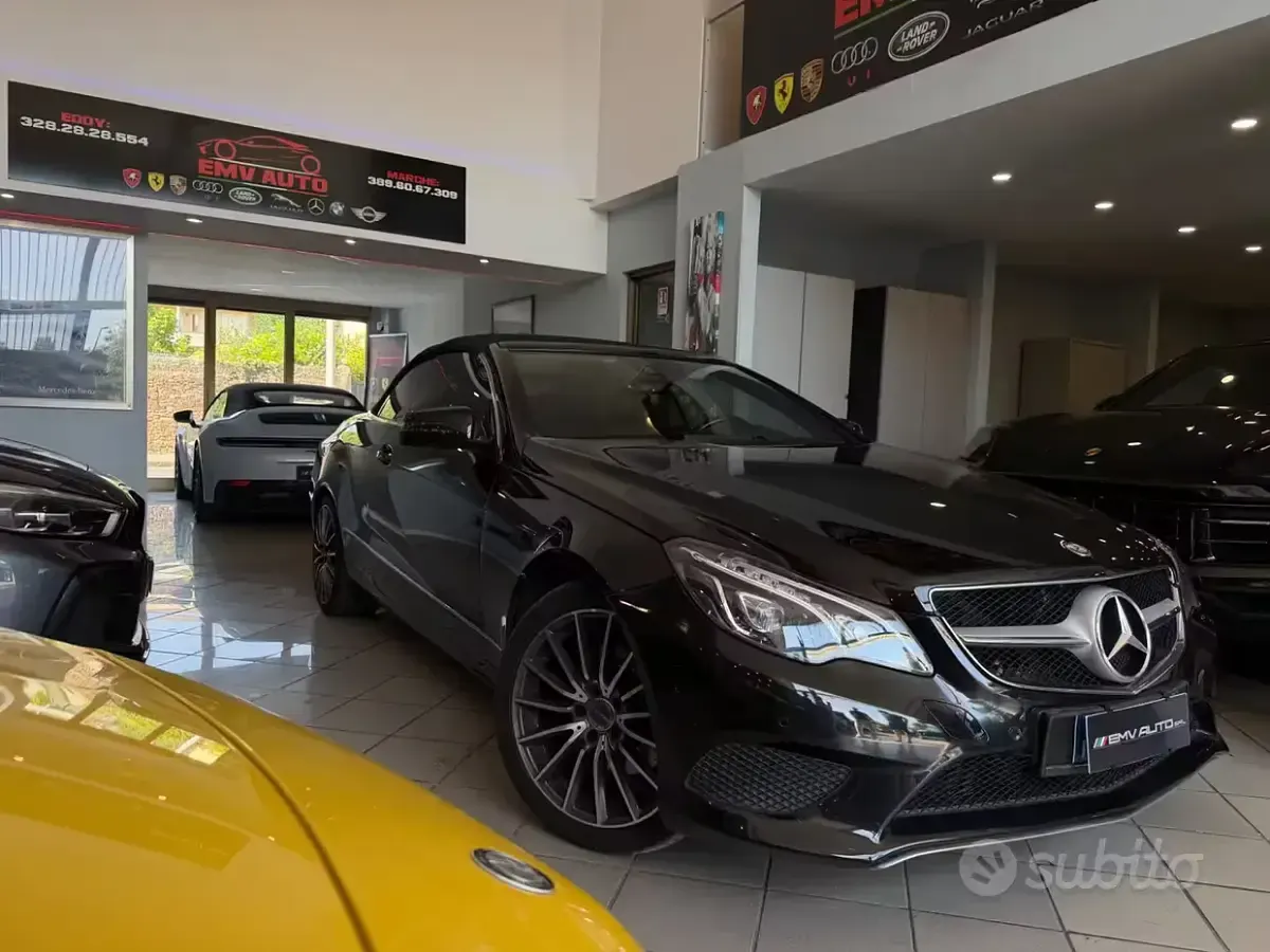 Usata Mercedes E220 Premium 170 CV (125 kW) 2014 Cabrio