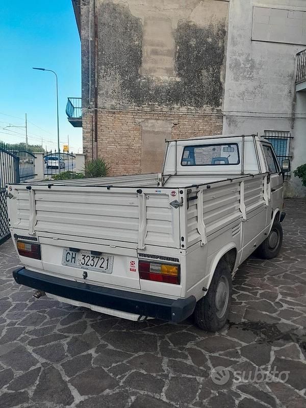 Usata VW T3 1987 Bianco Furgone