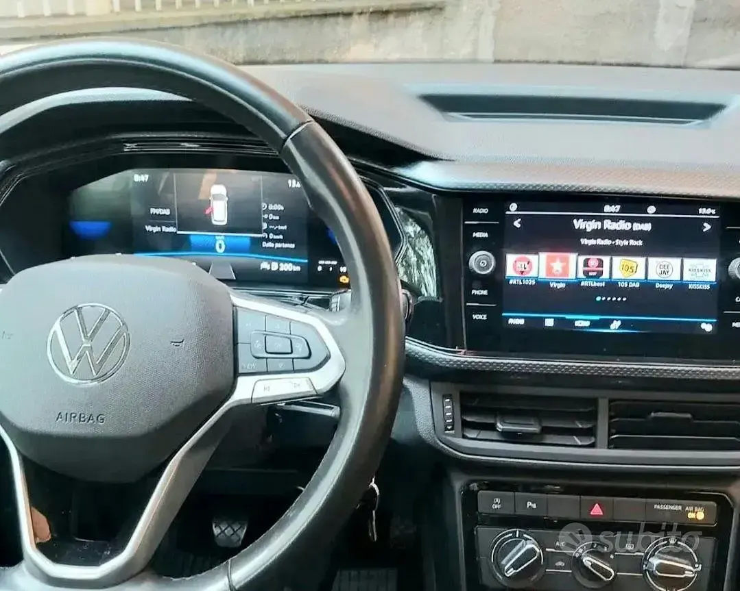 Usata VW T-Cross 95 CV (69 kW) 2023 Grigio SUV