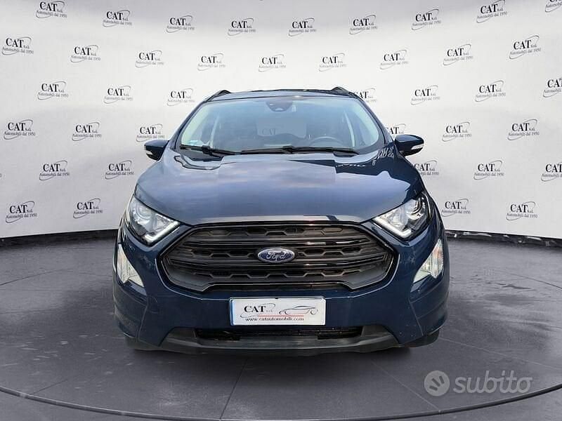 Usata Ford Ecosport ST-Line 125 CV (91 kW) 2022 Blu/azzurro SUV