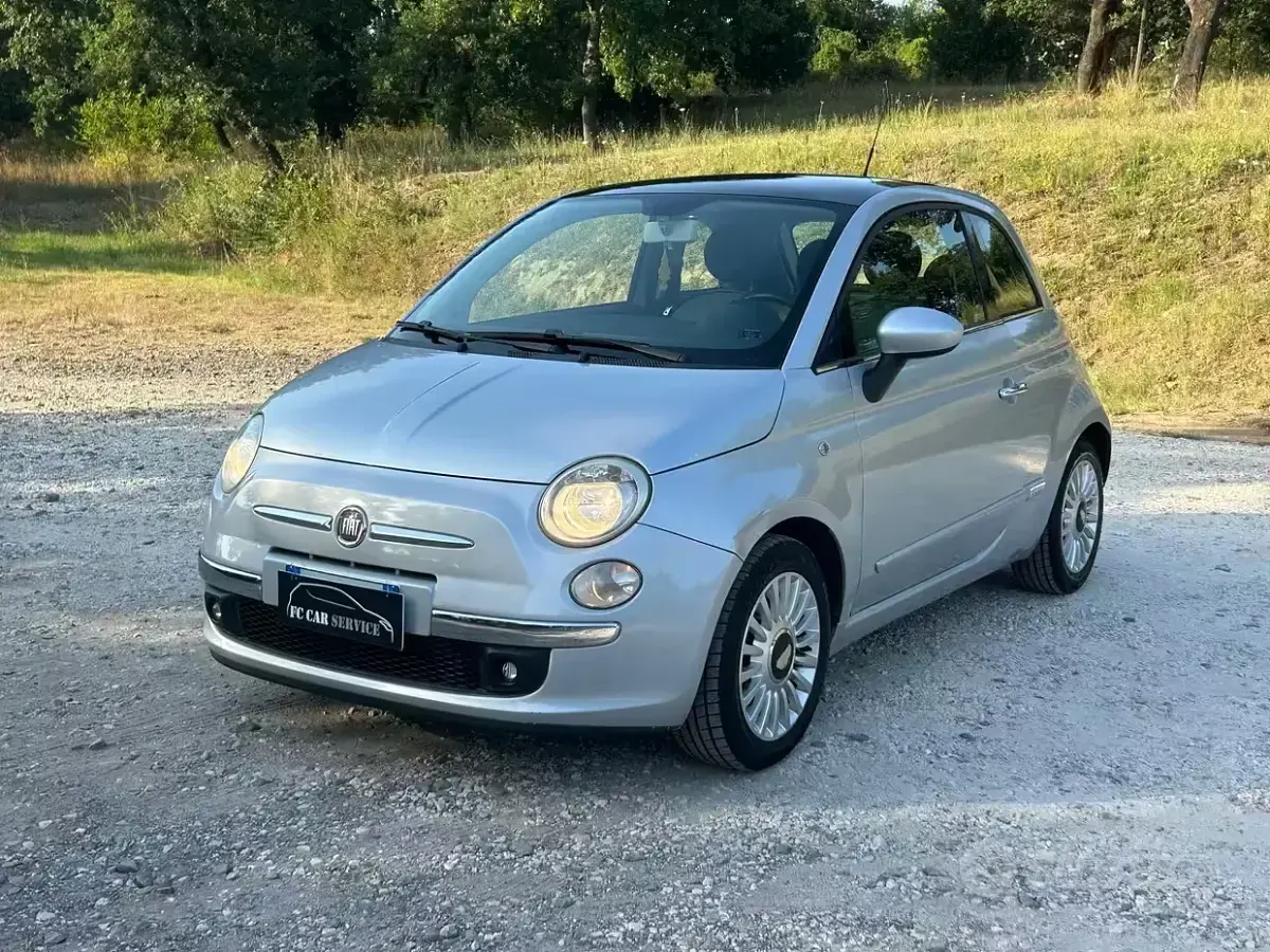 Usata Fiat 500 Lounge 69 CV (50 kW) 2009 Cabrio