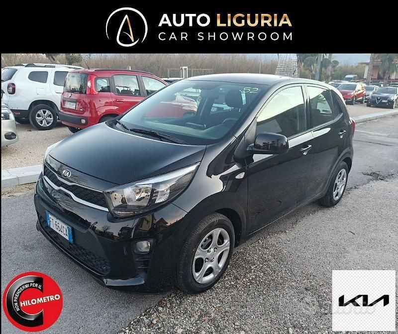Usata Kia Picanto Active 67 CV (49 kW) 2018 Nero Utilitaria