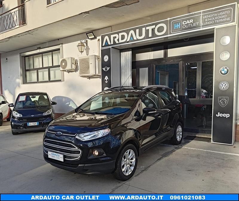 Usata Ford Ecosport 95 CV (69 kW) 2016 Nero SUV