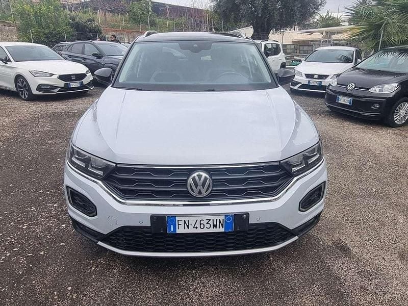 Bianco Usata 2018 VW T-Roc Advance SUV | 13.990 € (Super prezzo) - Immagine 1/4