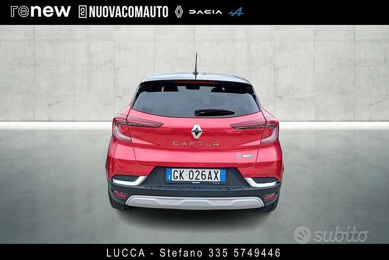 Usata Renault Captur Intens 145 CV (106 kW) 2022 Rosso SUV