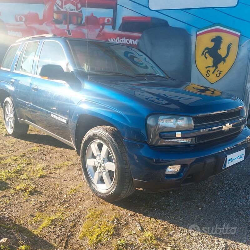 Usata Chevrolet TrailBlazer LTZ 273 CV (200 kW) 2006 Blu SUV