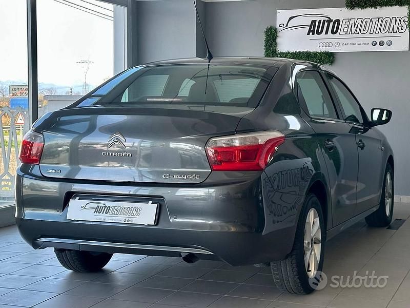 Usata Citroën C-Elysee I Exclusive 100 CV (73 kW) 2016 Grigio Berlina