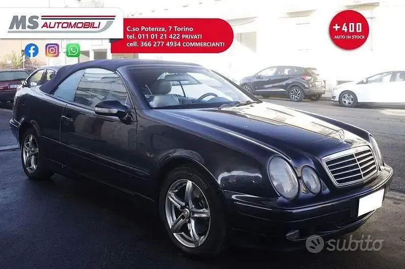 Usata Mercedes CLK200 Elegance 163 CV (119 kW) 2001 Cabrio