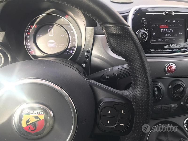 Usata Abarth 595 140 CV (102 kW) 2018 Bianco Berlina
