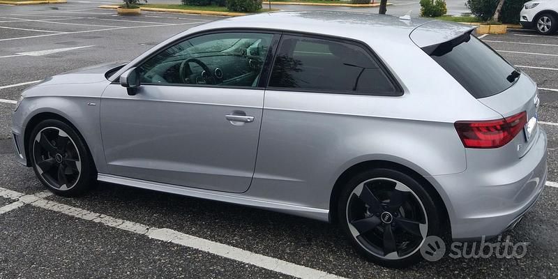 Usata Audi A3 Ambition 150 CV (110 kW) 2015 Argento Berlina