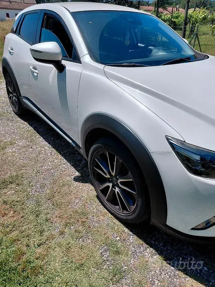 Usata Mazda CX-3 105 CV (77 kW) 2017 Bianco SUV