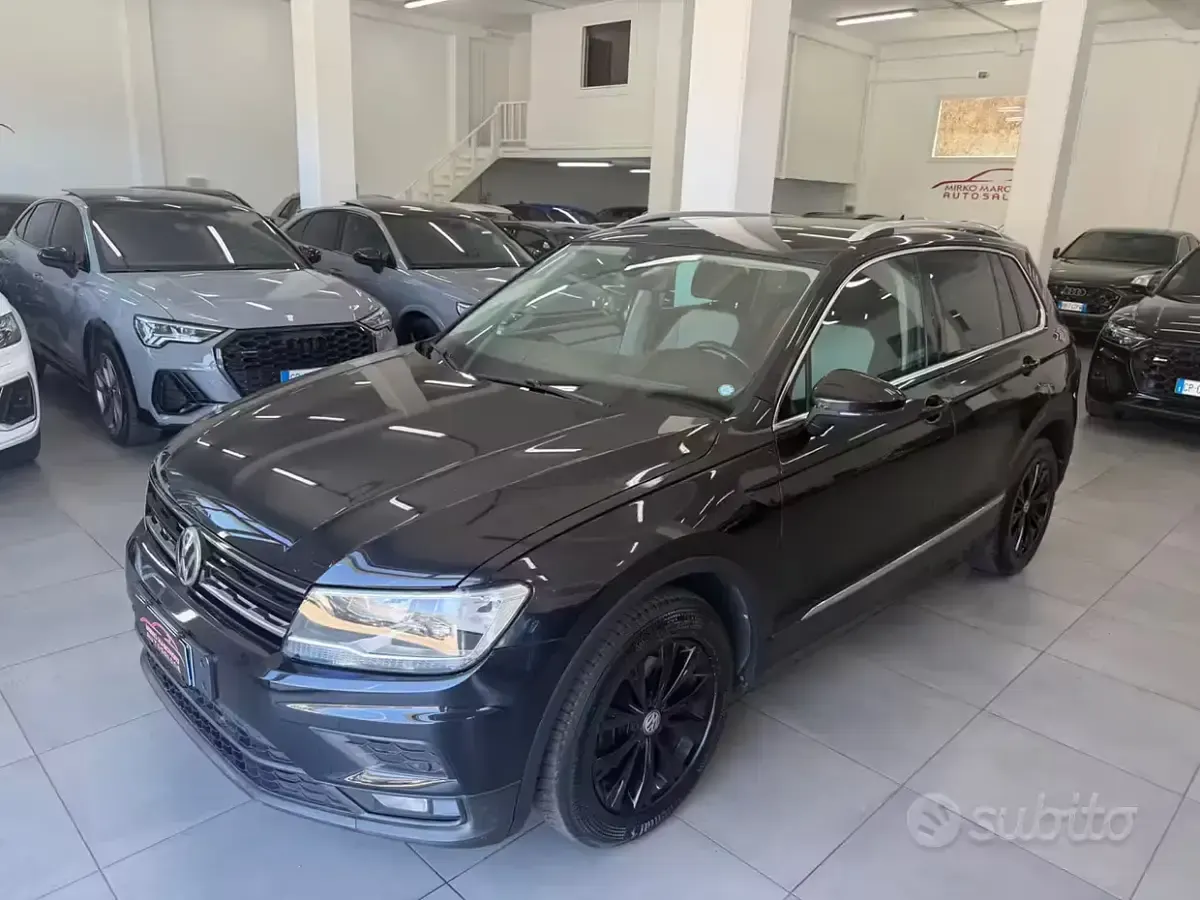 Usata VW Tiguan 150 CV (110 kW) 2020 Nero SUV