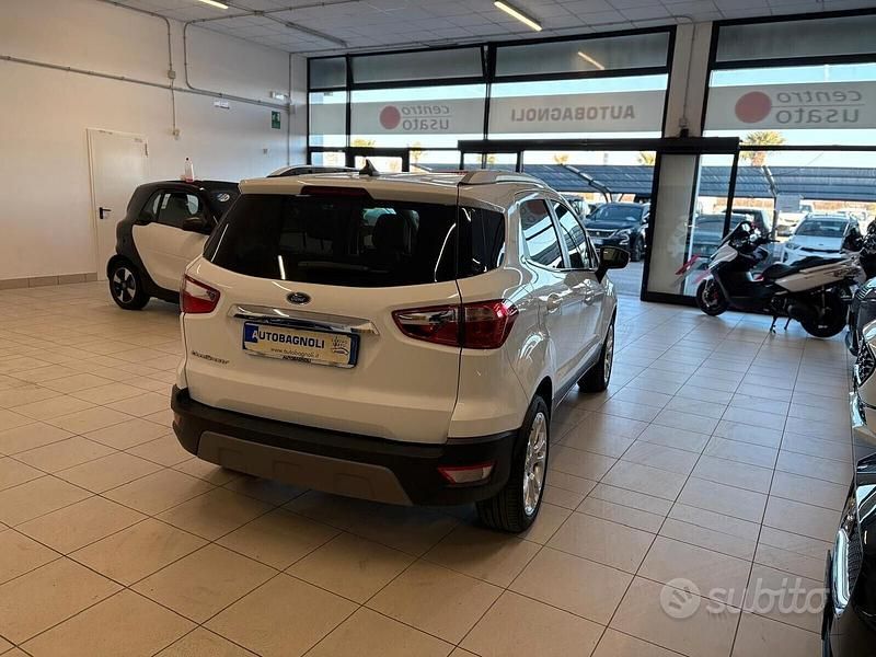 Usata Ford Ecosport Titanium 95 CV (69 kW) 2021 Bianco SUV