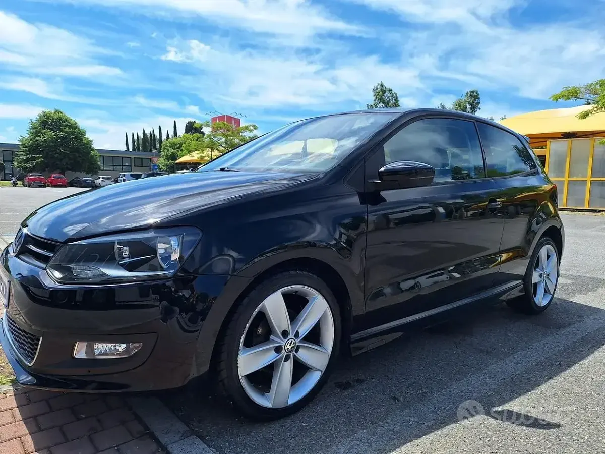 Usata VW Polo 2010 Nero Utilitaria