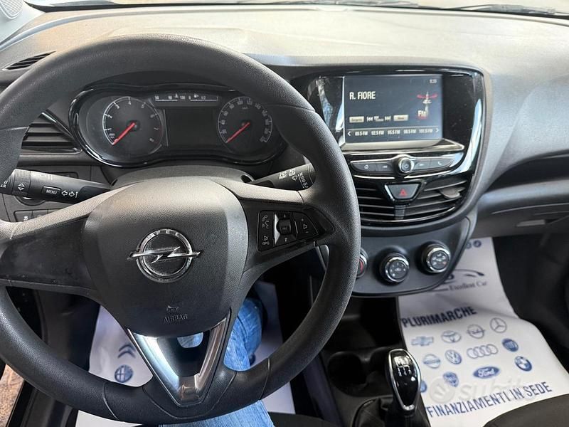 Usata Opel Karl 75 CV (55 kW) 2017 Nero Utilitaria