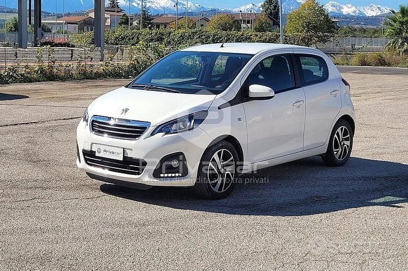 Usata Peugeot 108 Allure 72 CV (52 kW) 2020 Bianco Utilitaria