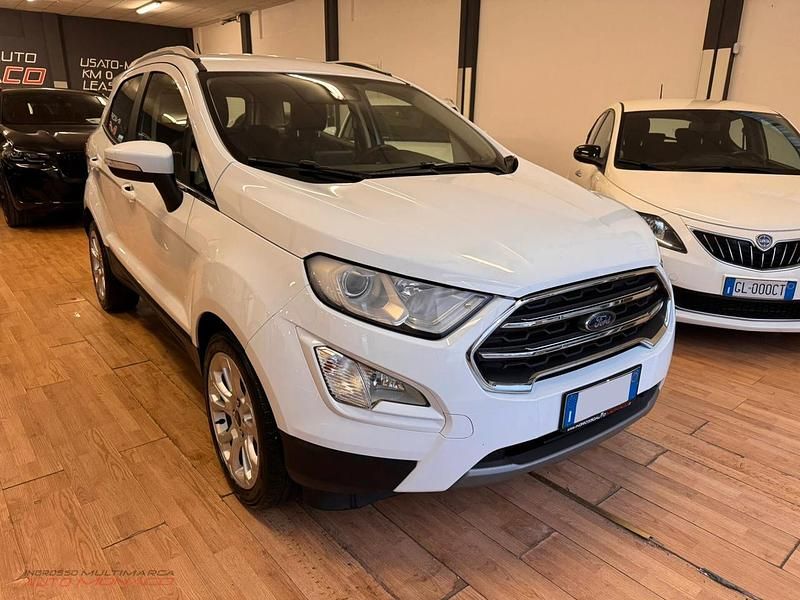 Usata Ford Ecosport Titanium 95 CV (69 kW) 2020 Bianco SUV
