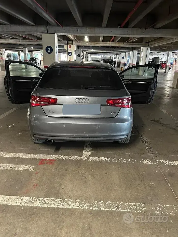 Usata Audi A3 110 CV (80 kW) 2015 Grigio Berlina