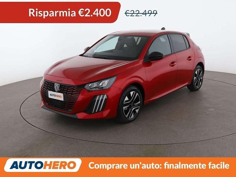 Usata Peugeot 208 Allure 101 CV (74 kW) 2024 Rosso Utilitaria