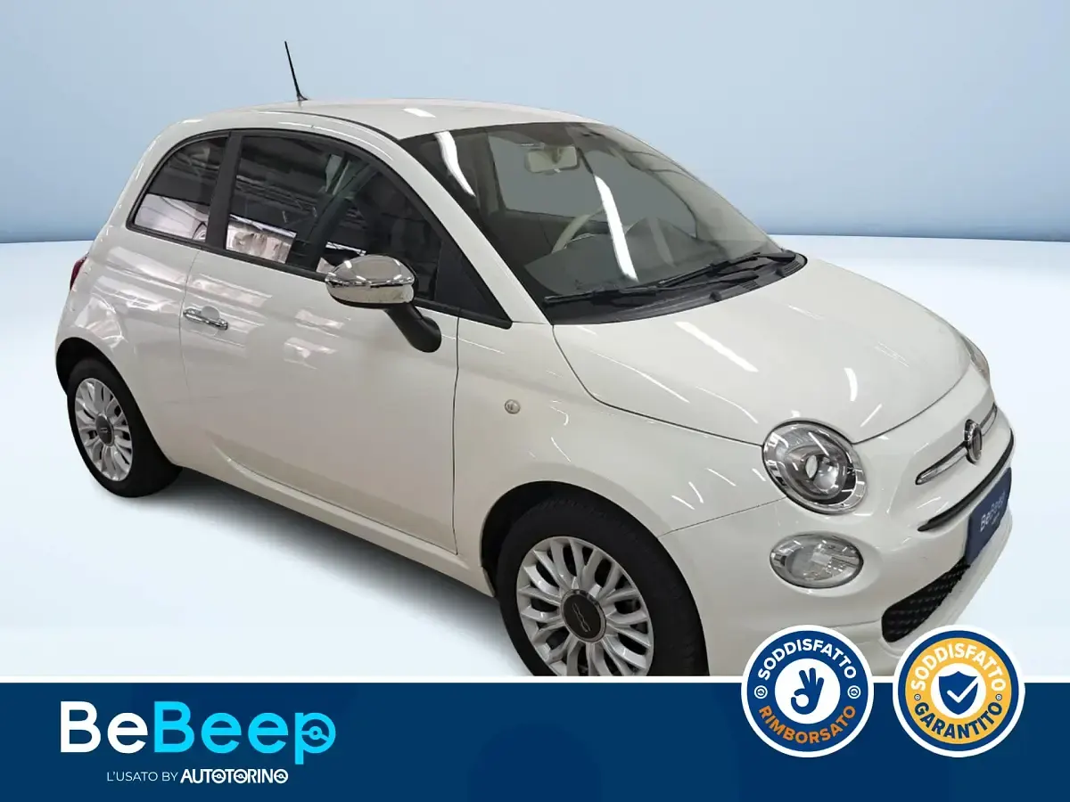 Usata Fiat 500 Pop 69 CV (50 kW) 2016 Bianco pastello Berlina