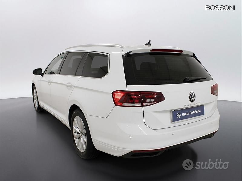 Usata VW Passat Business 150 CV (110 kW) 2021 Bianco Station wagon