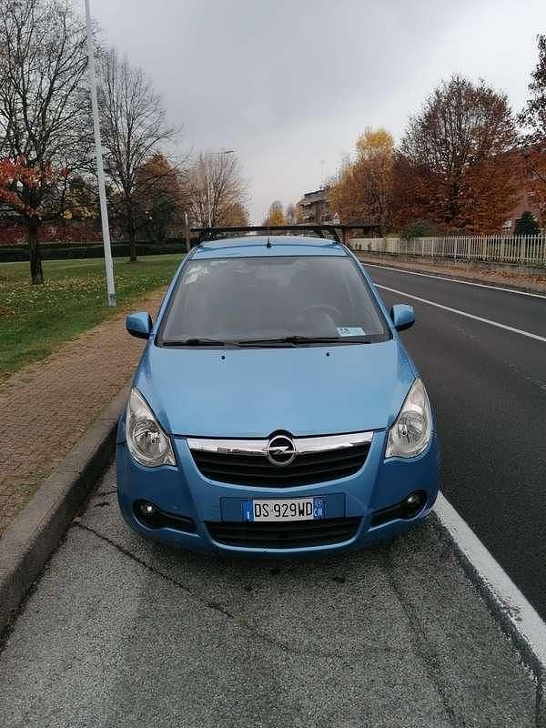 Usata Opel Agila Enjoy 86 CV (63 kW) 2009 Blu/azzurro Utilitaria