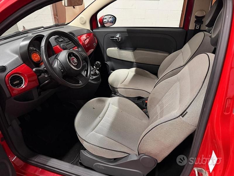 Usata Fiat 500 100 CV (73 kW) 2007 Rosso Utilitaria