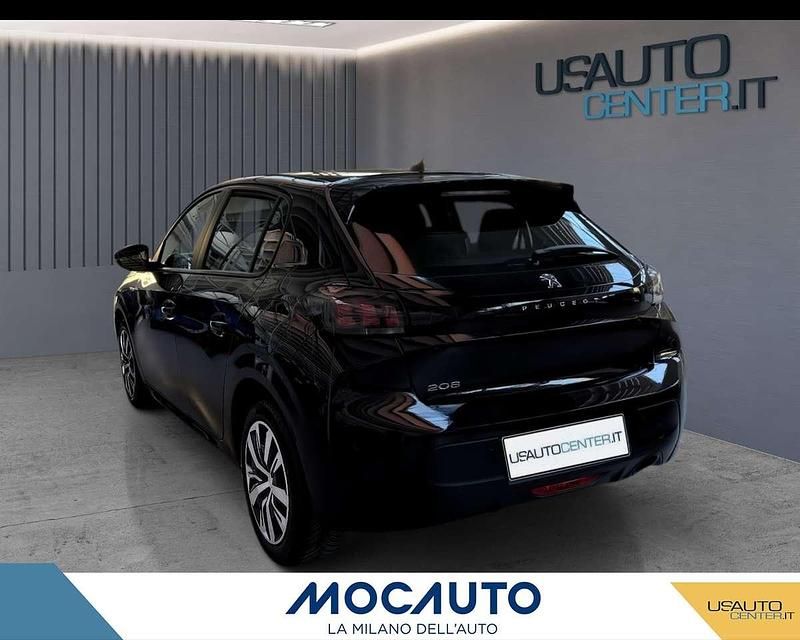 Usata Peugeot 208 Active 102 CV (75 kW) 2020 Nero Utilitaria