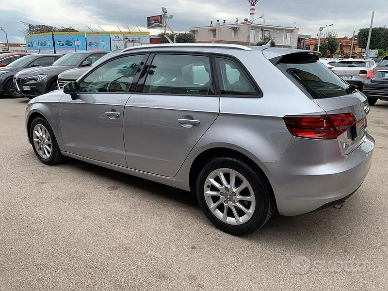 Usata Audi A3 Ambition 110 CV (80 kW) 2015 Grigio Berlina