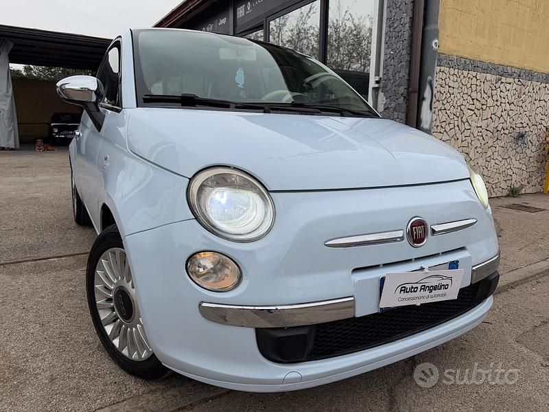 Usata Fiat 500 Lounge 69 CV (50 kW) 2009 Blu Berlina