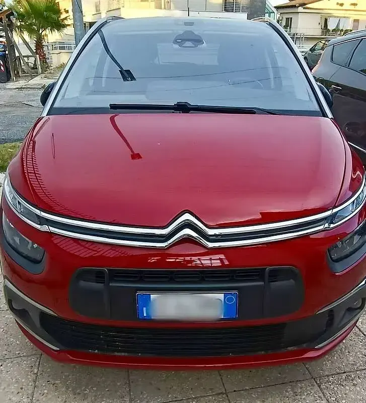 Usata Citroën C4 SpaceTourer Live 131 CV (96 kW) 2021 Rosso Monovolume