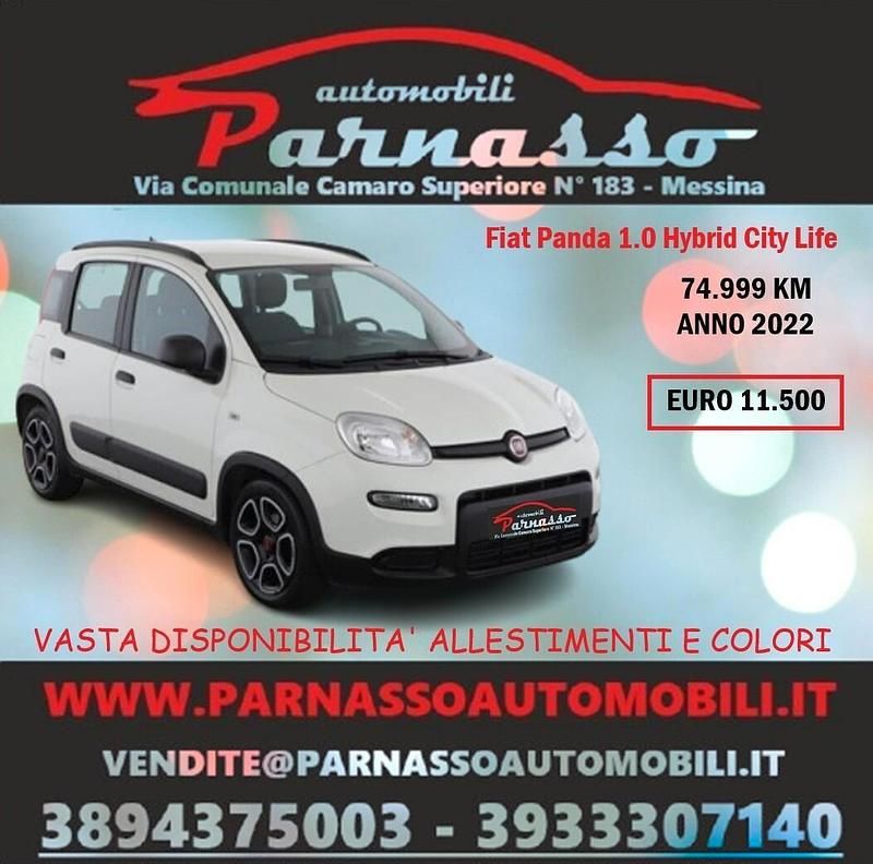 Usata Fiat Panda City Life 70 CV (51 kW) 2022 Bianco Berlina