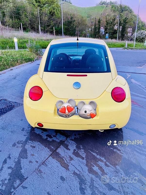Usata VW Beetle 2000 Giallo Utilitaria