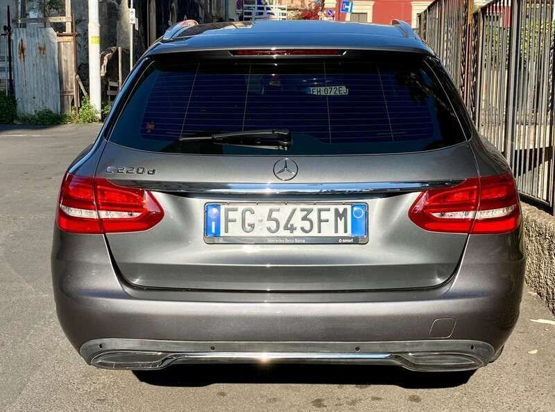 Usata Mercedes C220 170 CV (125 kW) 2016 Grigio Station wagon