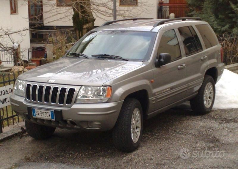 Usata Jeep Grand Cherokee Limited 163 CV (119 kW) 2002 Grigio SUV