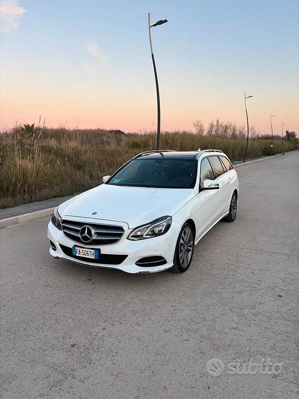 Usata Mercedes E250 2016 Bianco Station wagon