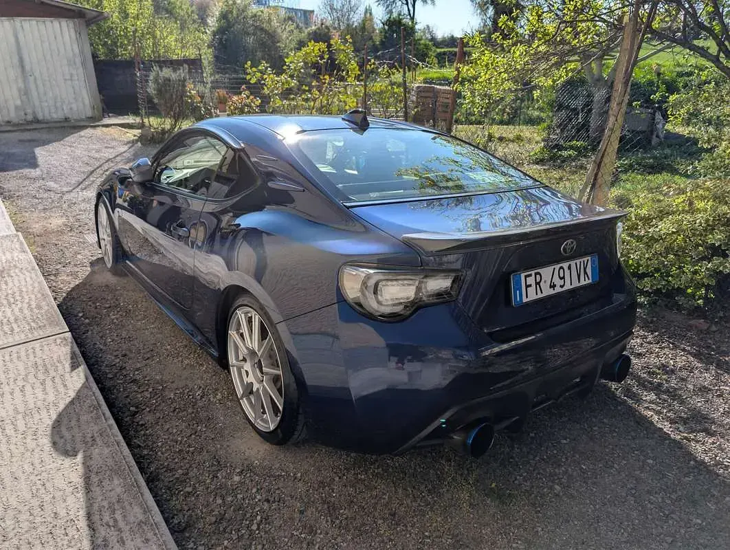 Usata Toyota GT86 GT 200 CV (147 kW) 2018 Blu/azzurro Coupé