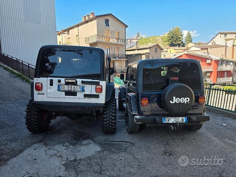 Usata Jeep Wrangler 184 CV (135 kW) 2005 Bianco SUV