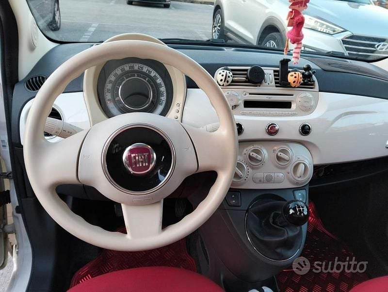 Usata Fiat 500 Pop 95 CV (69 kW) 2014 Bianco Utilitaria
