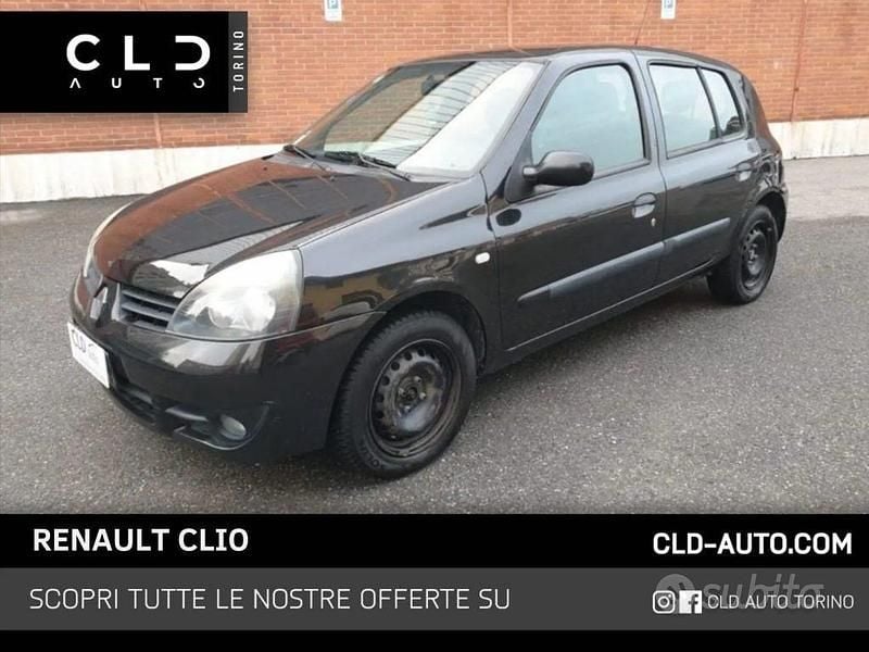 Usata Renault Clio II 58 CV (42 kW) 2009 Nero Berlina