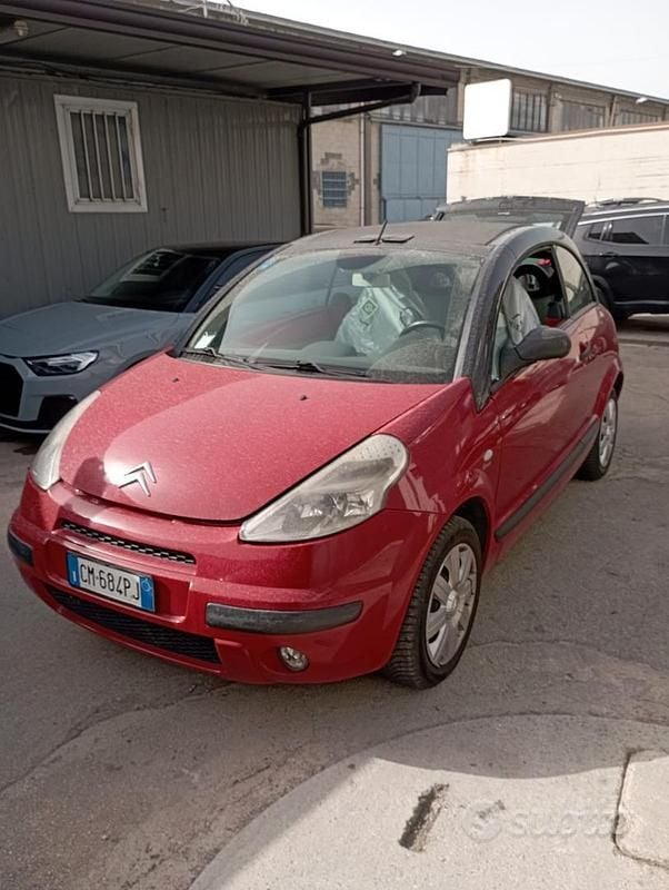 Rosso Usata 2004 Citroën C3 Pluriel Cabrio | 2000 € (Ottimo prezzo) - Immagine 1/4