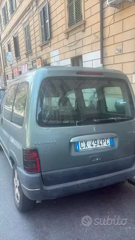 Usata Peugeot Partner 90 CV (66 kW) 2005 Grigio Monovolume