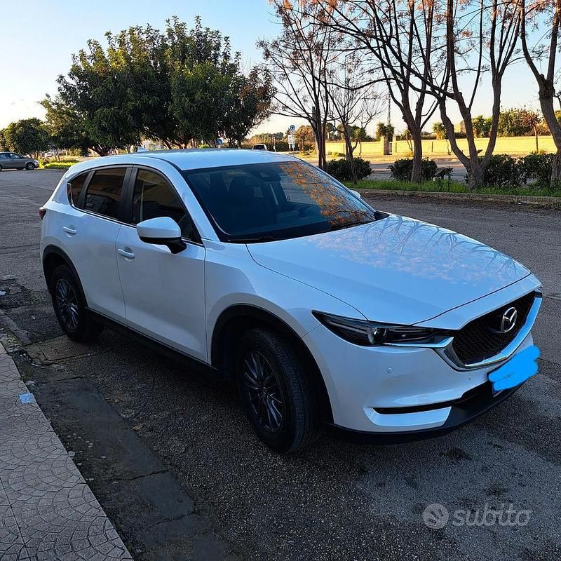 Usata Mazda CX-5 150 CV (110 kW) 2019 Bianco SUV