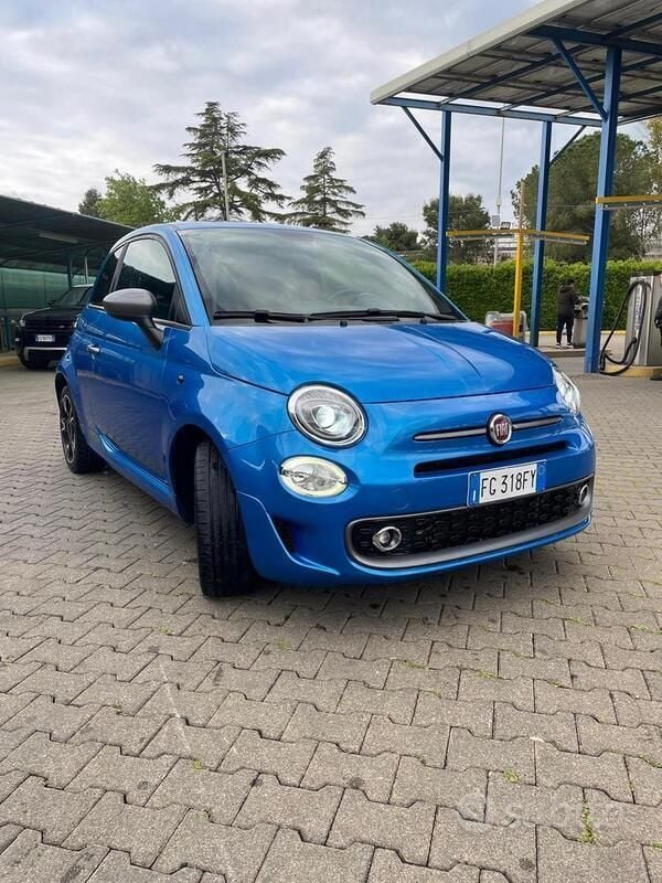 Usata Fiat 500S 2016 Blu Utilitaria