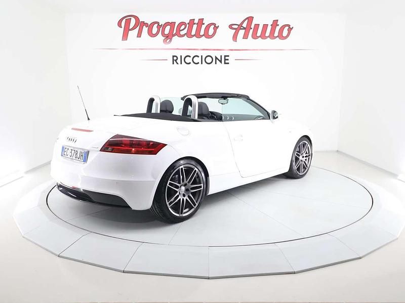 Usata Audi TT Roadster S-Line 170 CV (125 kW) 2010 Bianco ghiaccio Cabrio